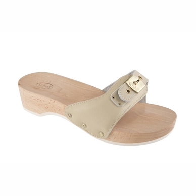 Claquette bois outlet femme